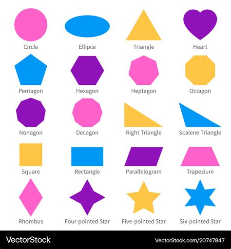 Geometry Shapes Printable