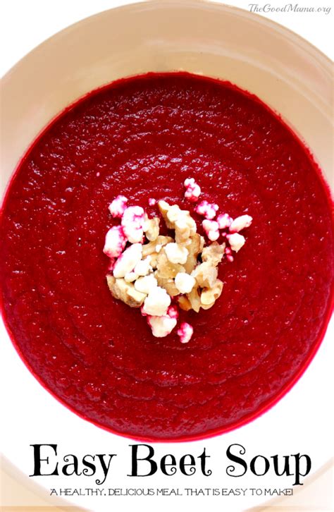 Easy Beet Soup Recipe - The Good Mama