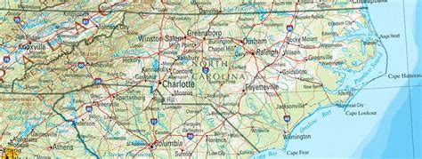 InterState 95 North Carolina Map