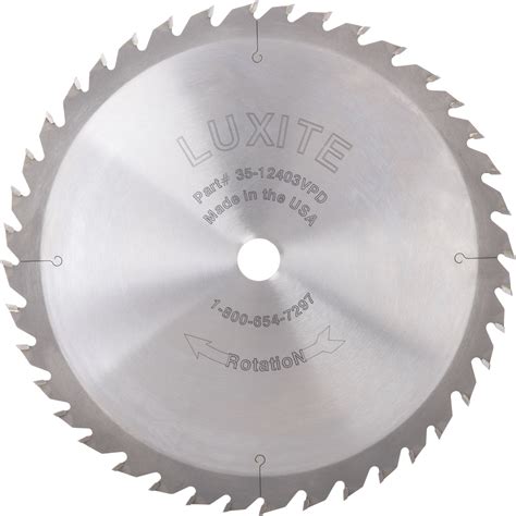 10" & 12" Carbide Tip Rip Saw Blades For Table Saws | Luxite – Luxite Saw