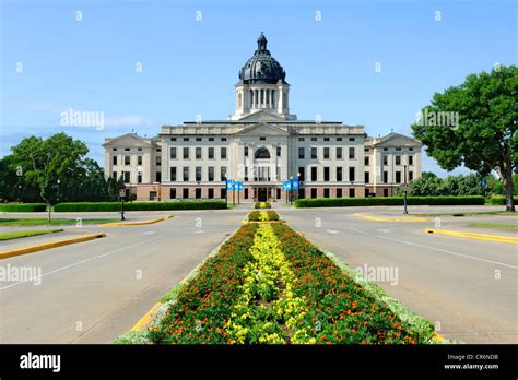 South Dakota State Capitol Building Complex Stock Photo - Alamy