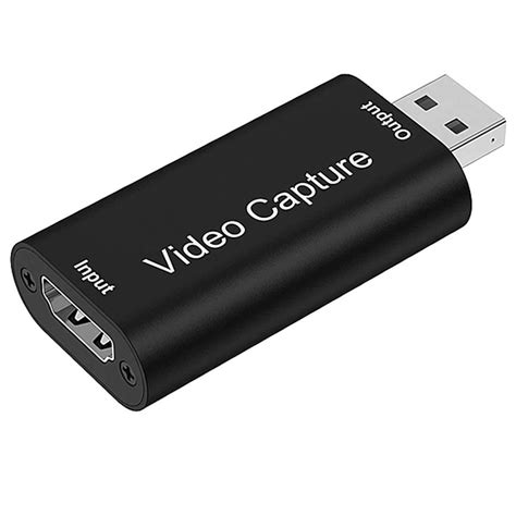 HOTBEST HD HDMI Capture Card for PS4/Xbox/Switch/PC, OBS Live Recording ...