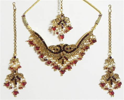 Cut Glass Adjusable Necklace Set