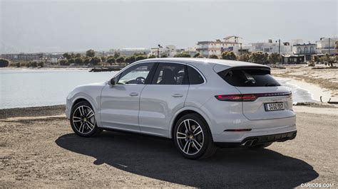 Porsche Cayenne Turbo | 2019MY (Color: Carrara White Metallic) | Rear ...