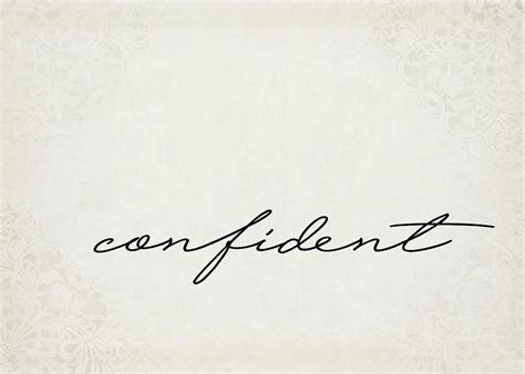 Confident One Word Series Digital Art by Ricky Barnard | Pixels