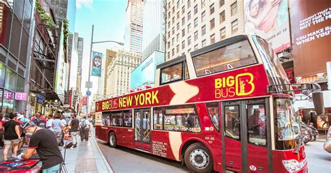 NYC: Hop-on Hop-off Sightseeing Tour by Open-Top Bus | GetYourGuide