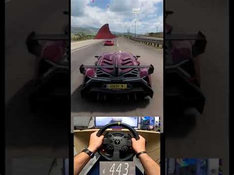 One flying Final with Lamborghini Veneno Forza Horizon 5 #shorts