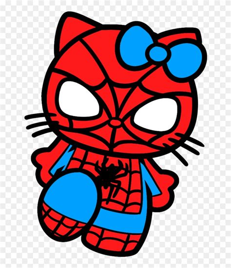 Spiderman Hello Kitty Drawing By Trdaz On Deviantart - Spiderman Iphone ...