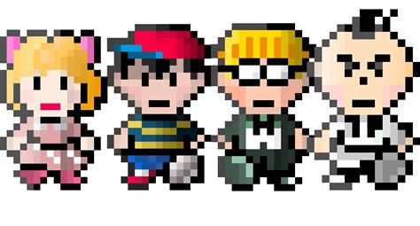 i remastered earthbound sprites : r/earthbound