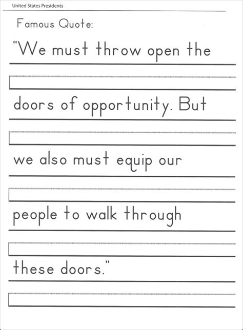 Free Handwriting Worksheets for Kids | Activity Shelter