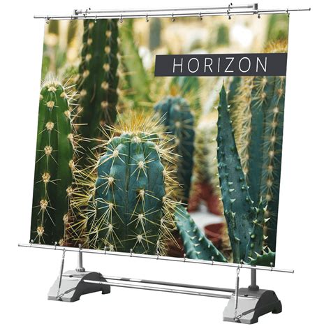 Horizon Outdoor Banner Stand with Graphic - Access Displays