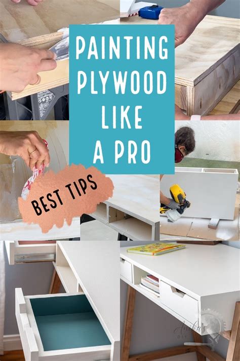 How To Paint Plywood - The Simple Trick - Anika's DIY Life | Plywood ...