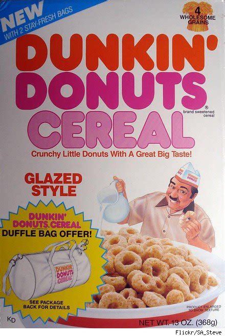 Dunkin' Donuts Cereal - 25 Awesome Cereals That No Longer Exist | Complex