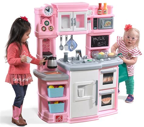 Step2 Great Gourmet Play Kitchen with Storage Bins and Accessory Play ...