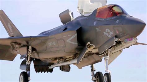 F-35 Short Takeoff & Vertical Landings - Awesome Views - YouTube