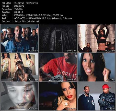 Aaliyah «Miss You» VOB File