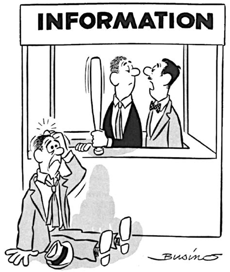 Cartoons: Information Booth | The Saturday Evening Post