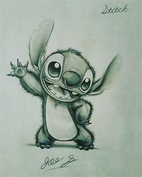 Stitch (realistic) 8×10. 2017 : r/drawing