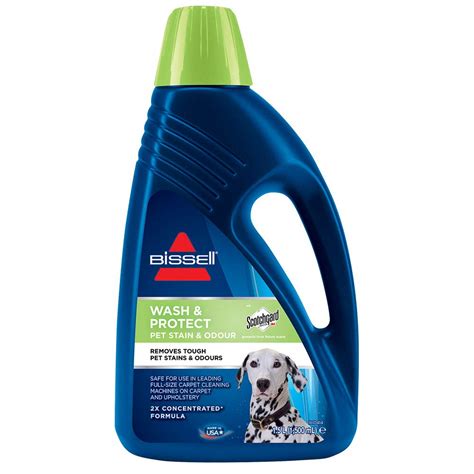 BISSELL Wash and Protect Pet Scotchgard Carpet Shampoo, 1087N, 1.5L ...