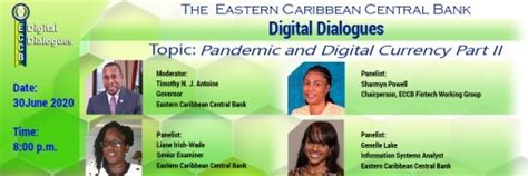 ECCB Digital Dialogues - Pandemic and Digital Currency Part II