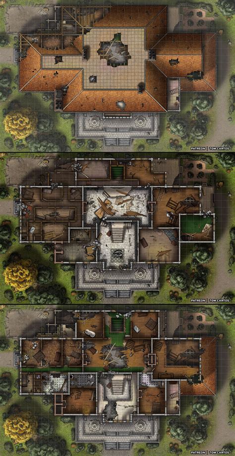 Mansion Dnd House Map - img-cyber