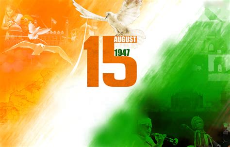 Happy India Independence Day 15th August 1947 Wallpaper