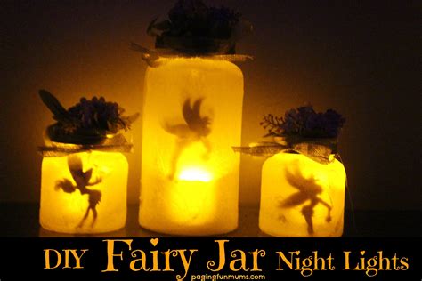 DIY Fairy Jar Night Lights - Paging Fun Mums