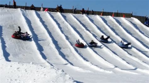 Winter fun! Snow Tubing at Beach Mountain - DiscoveringOhio