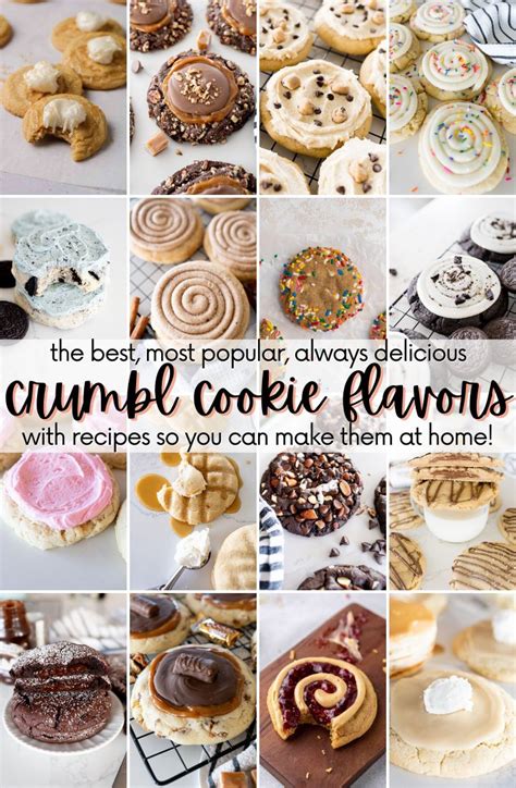 35+ Best Crumbl Cookies Flavors - Cooking With Karli | Cookies et ...