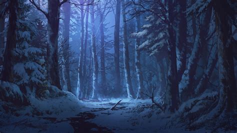 Winter Forest by andanguyen on DeviantArt