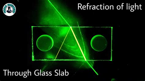 refraction through glass slab | refraction experiment » Freak Engineer