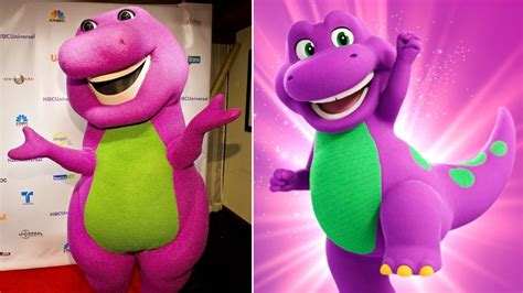 New Barney leaves fans bemused by reimagined image - BBC News