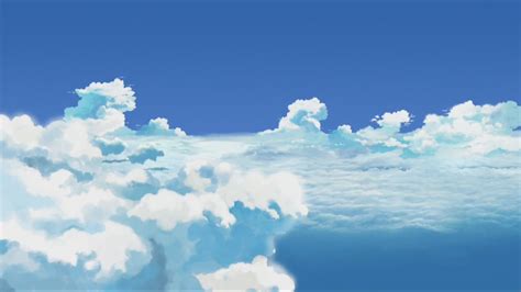 Anime Clouds Wallpapers - Wallpaper Cave