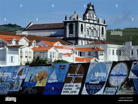 Harbour horta faial azores portugal hi-res stock photography and images ...