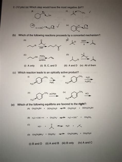 Solved Which step would have the most negative delta H | Chegg.com