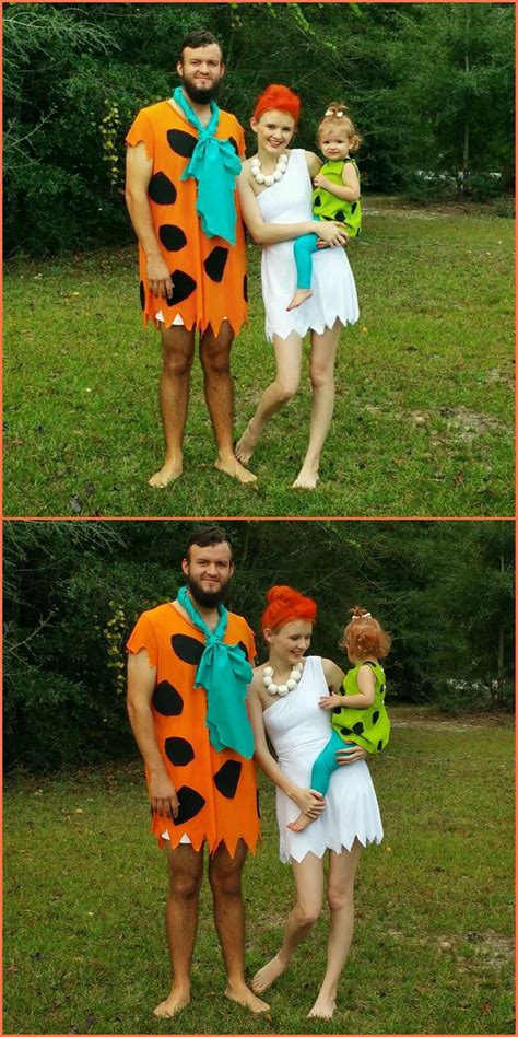 My DIY Flintstones Halloween costumes | Flintstones halloween costumes ...