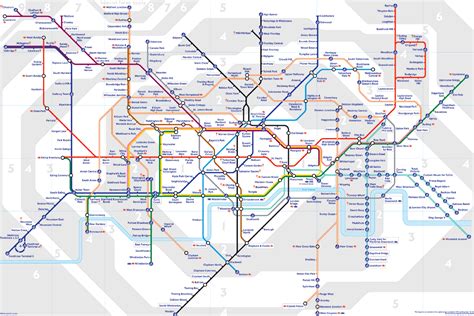 Printable London Tube Map