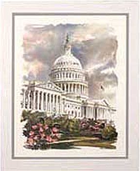 East Front U.S. Capitol Art Print