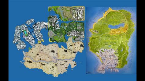 GTA 5, Map-Size Comparison vs Skyrim vs GTA 4 vs Red Dead Redemption ...