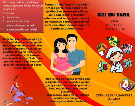 Midwifery Abdi Nusantara Class B 2013: Leaflet Kebutuhan Gizi Pada Ibu ...