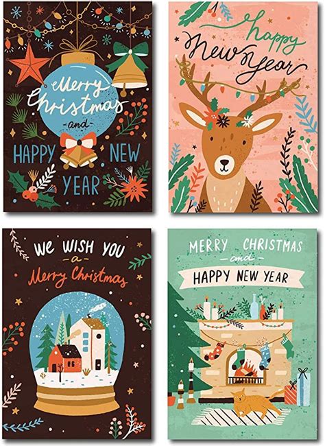 Stationery Paper Christmas Postcards etna.com.pe