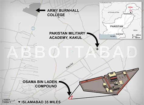 Osama Bin Laden Killed: Map of Compound - ABC News