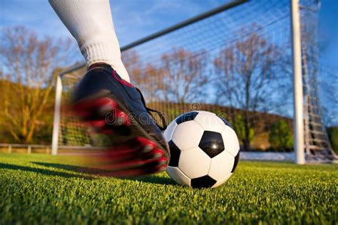 Football Kick Stock Photo - Image: 39499265