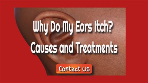 Why Do My Ears Itch? Causes and Treatments of Itchy Ears - SYDF