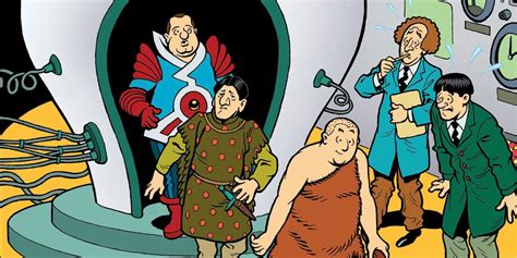 The Three Stooges Go Back to the Future in New Comic