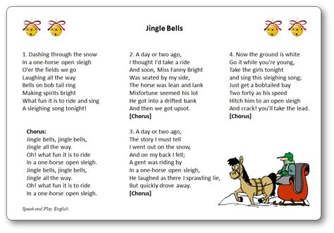 Jingle Bells, Lyrics in English and in French - French Translation of ...