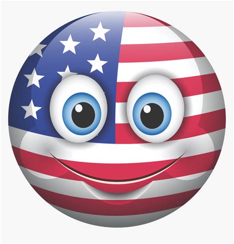 American Flag Emoji 57 Decal - Png Flag, Transparent Png - kindpng