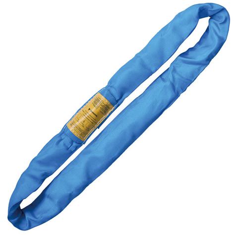 Blue 18' Endless Round Lifting Sling Heavy Duty Polyester [YLEN240X18 ...