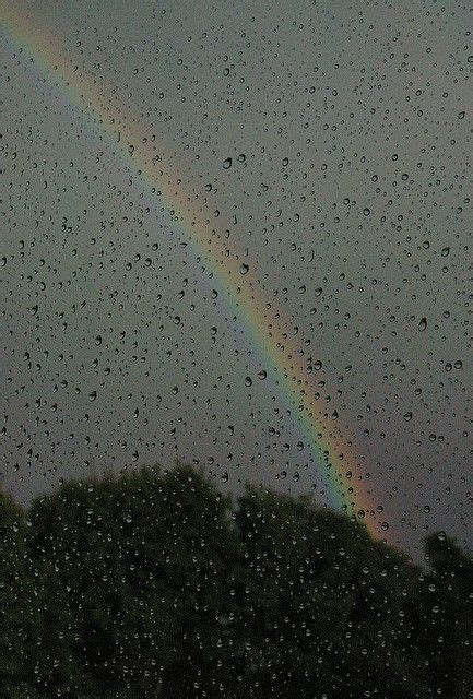 Rain and Rainbow | Pemandangan musim dingin, Hari hujan, Pelangi