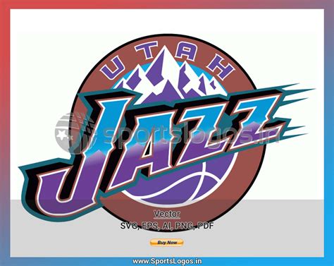 SVG,JPEG,PNG Utah Jazz Vector Logo Digital Drawing & Illustration ...